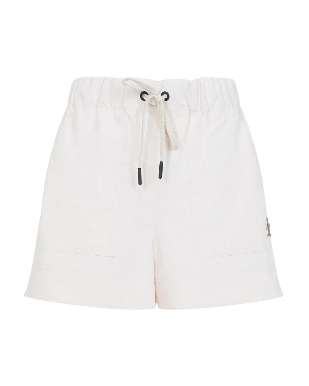 Moncler White Grenoble Shorts