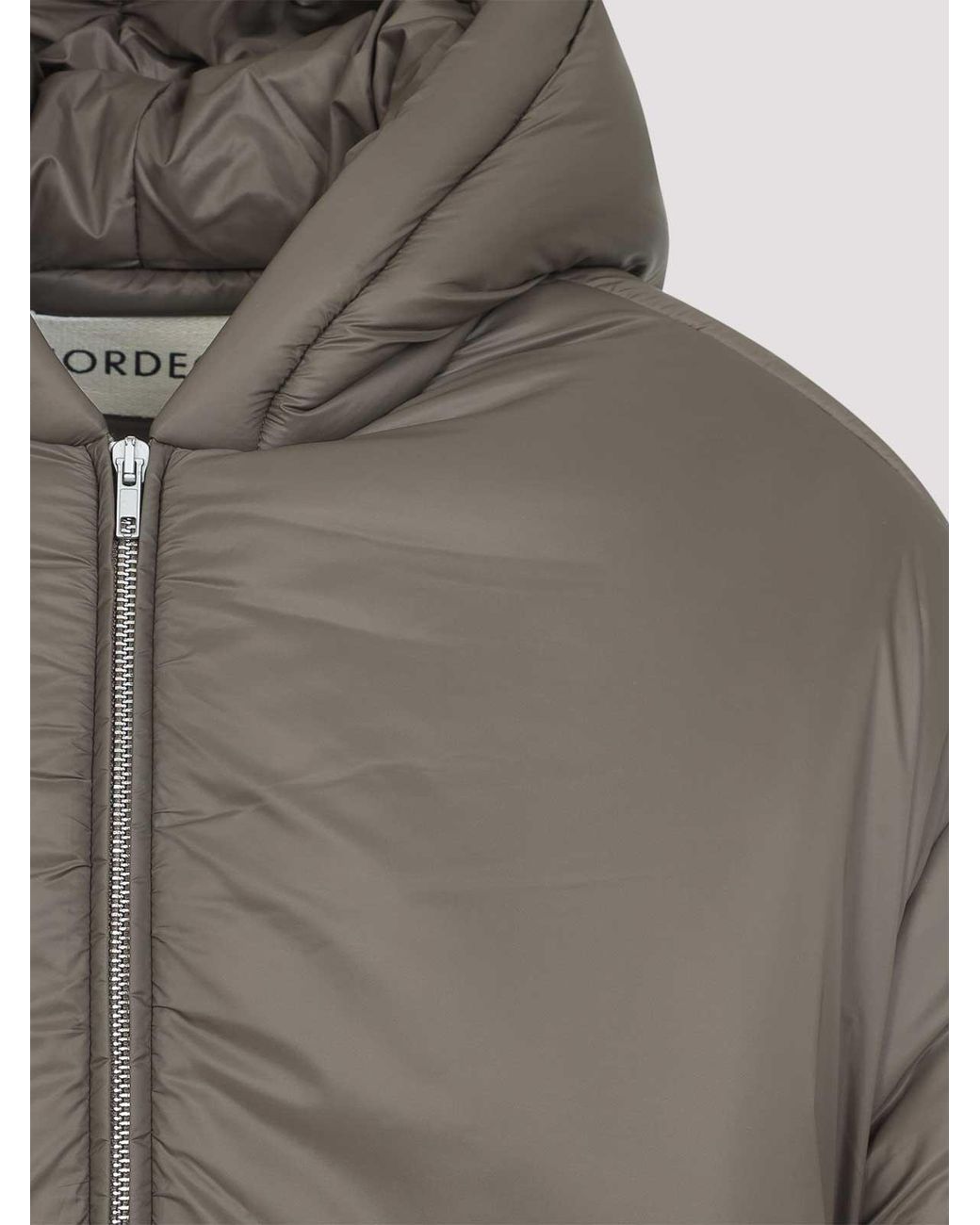 Mordecai Gray Hoodie Puffer for men