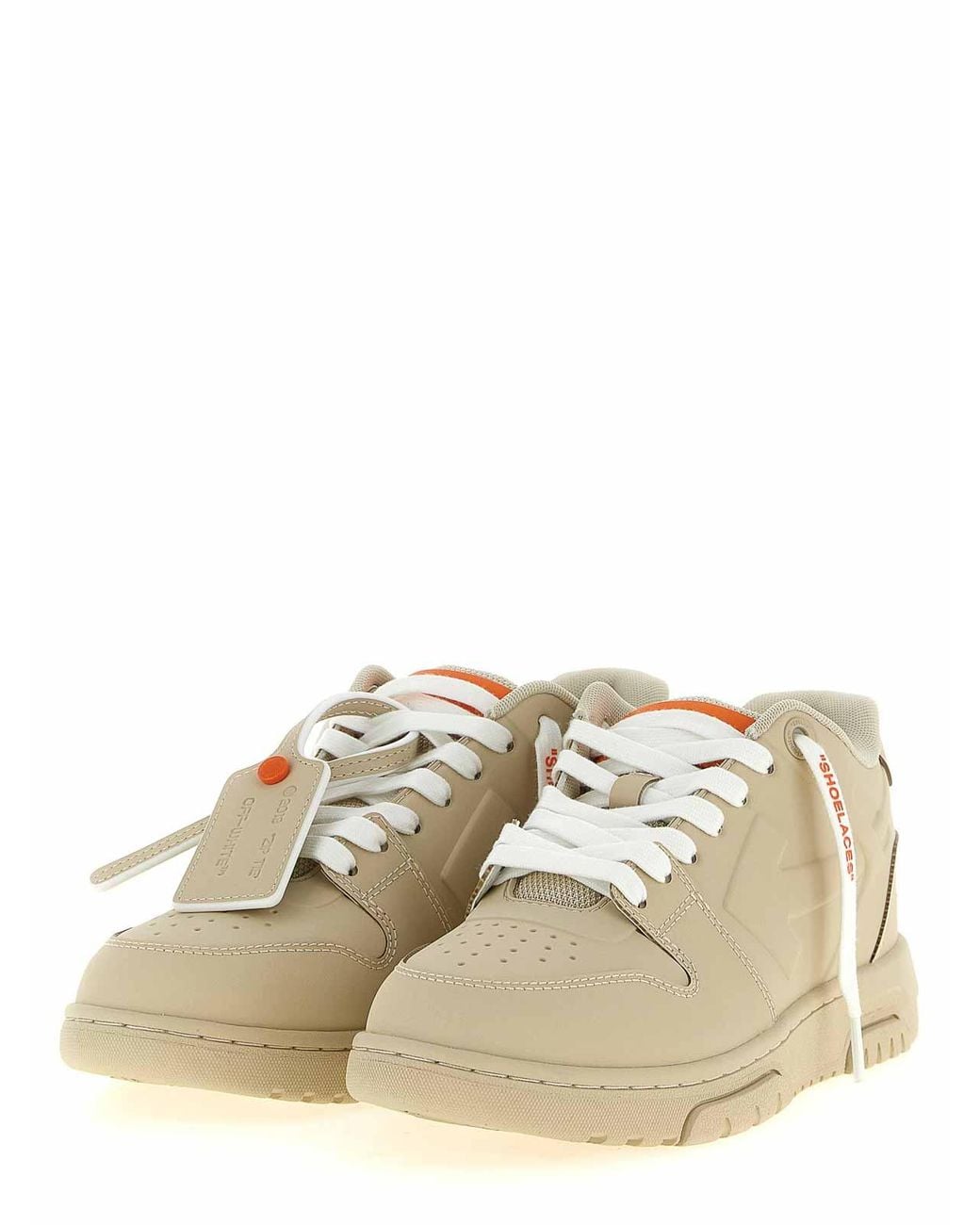 Off-White c/o Virgil Abloh Natural 'out Of Office Molded' Sneakers