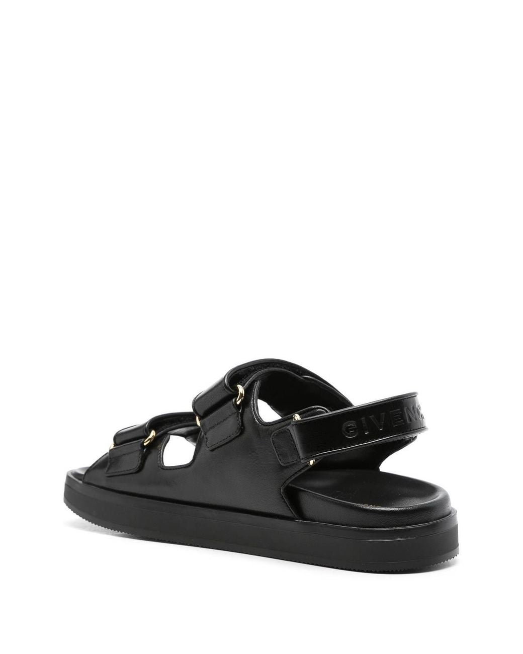 Givenchy Black Sandals With 4G Motif