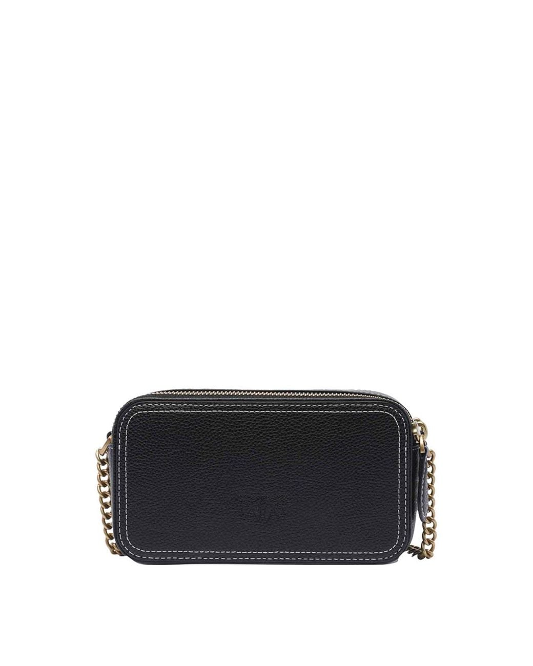 Pinko Black Carrie Camera Bag