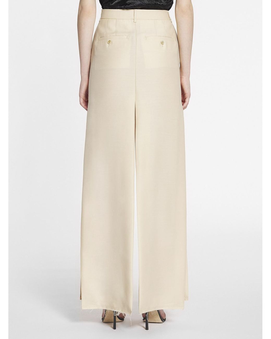 Lanvin White Trousers