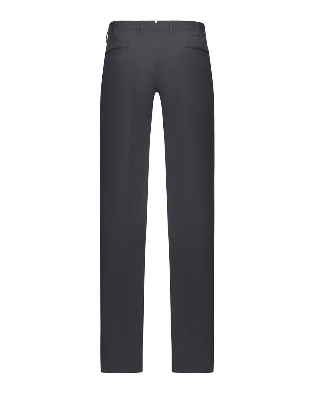 Incotex Blue Slim Fit Tailored Cotton Trousers for men