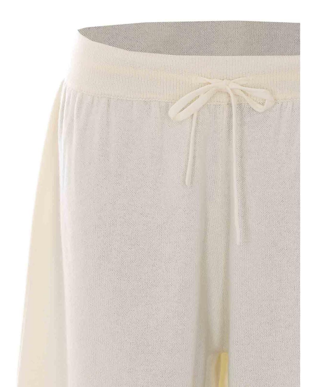 ELEH White Knitted Pants