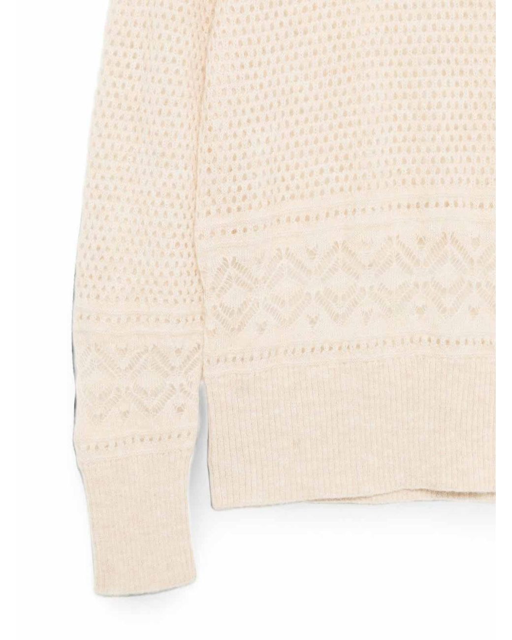 D. EXTERIOR Natural Sweater