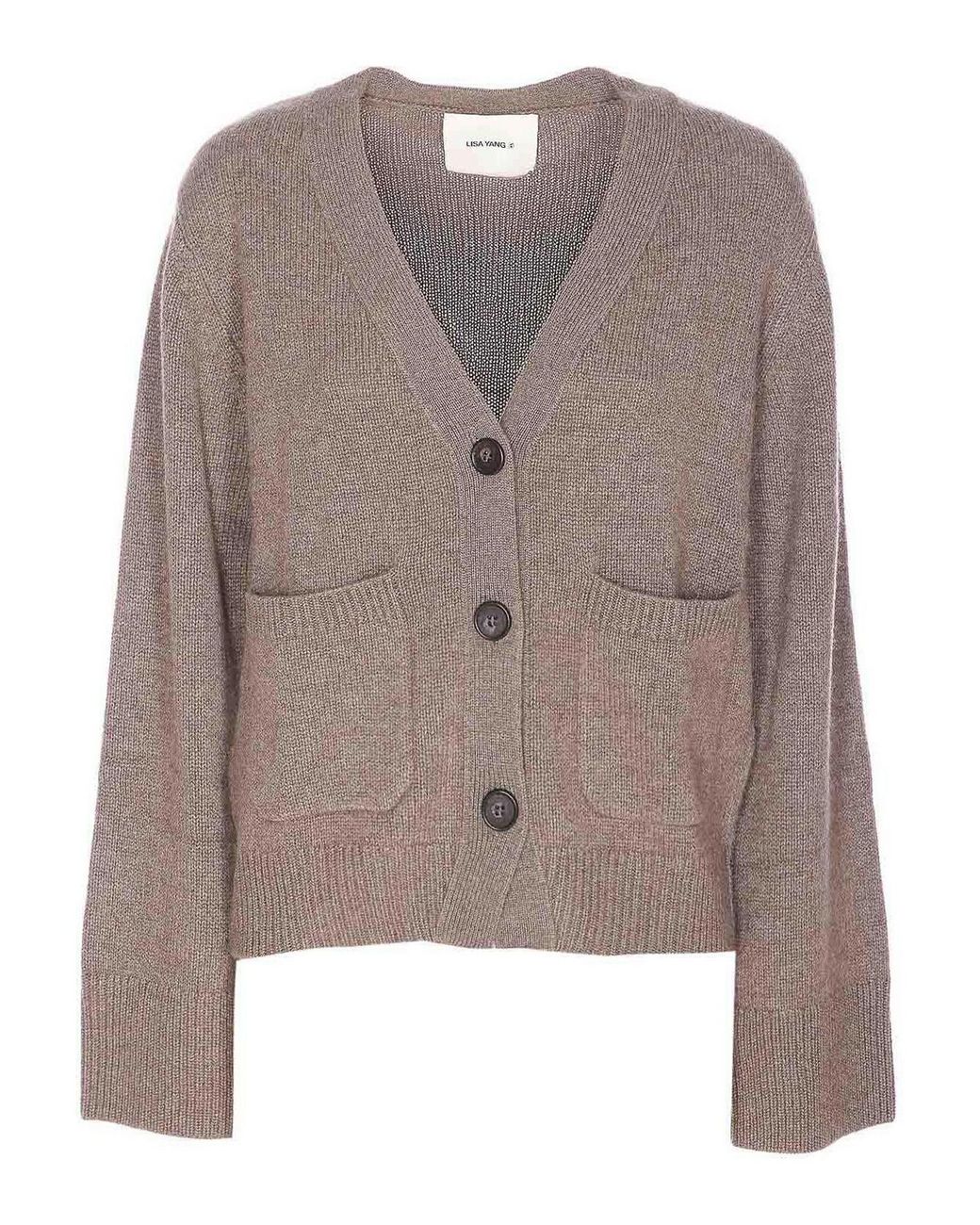 Lisa Yang Brown Danni Cardigan