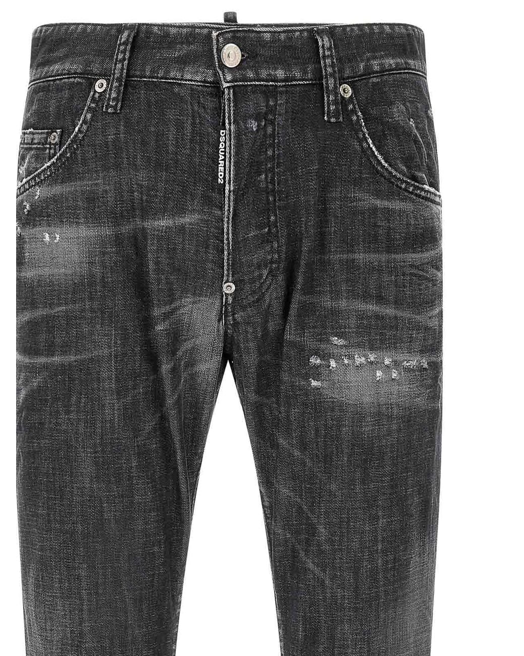 Vaqueros Rectos DSquared² de hombre de color Gray