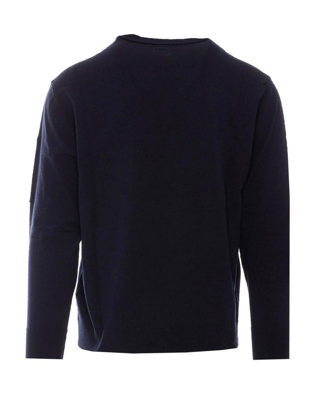 C P Company Blue Extrafine Merino Sweater for men