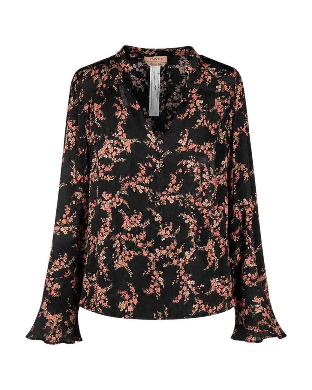 Twinset Black Patterned Shirts