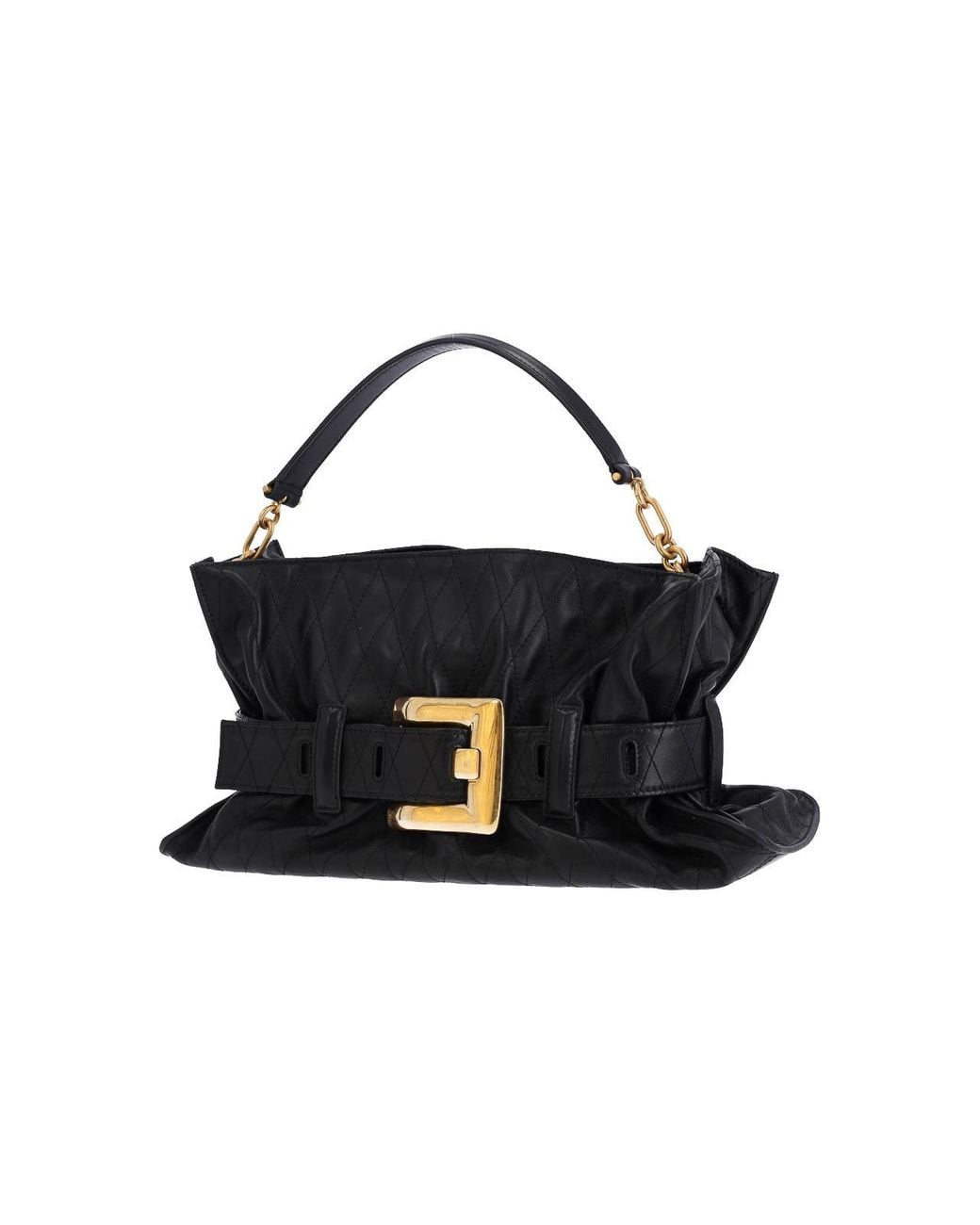 Balmain Blue Large Shoulder Bag
