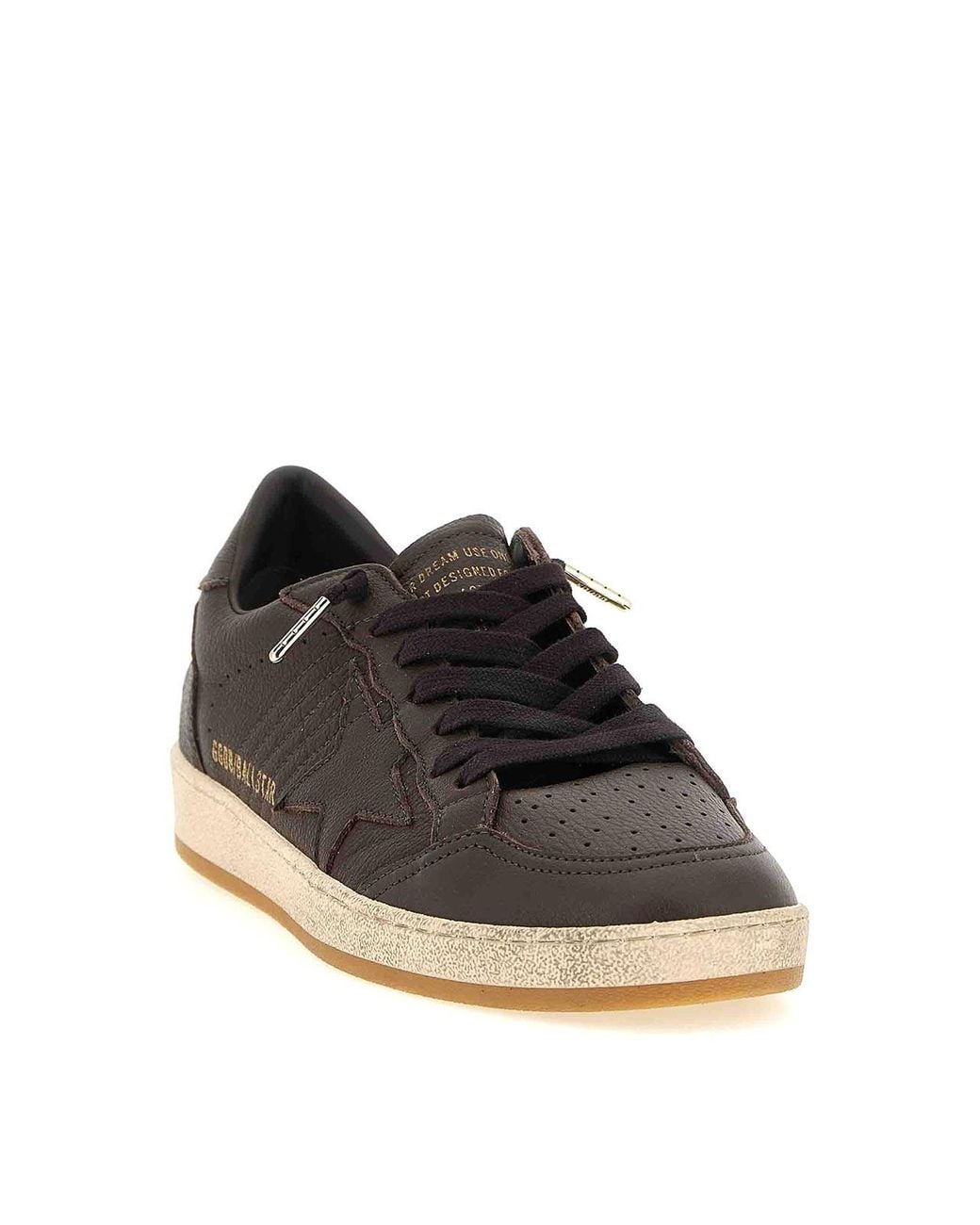 Golden Goose Deluxe Brand Brown Ball Star' Sneakers for men