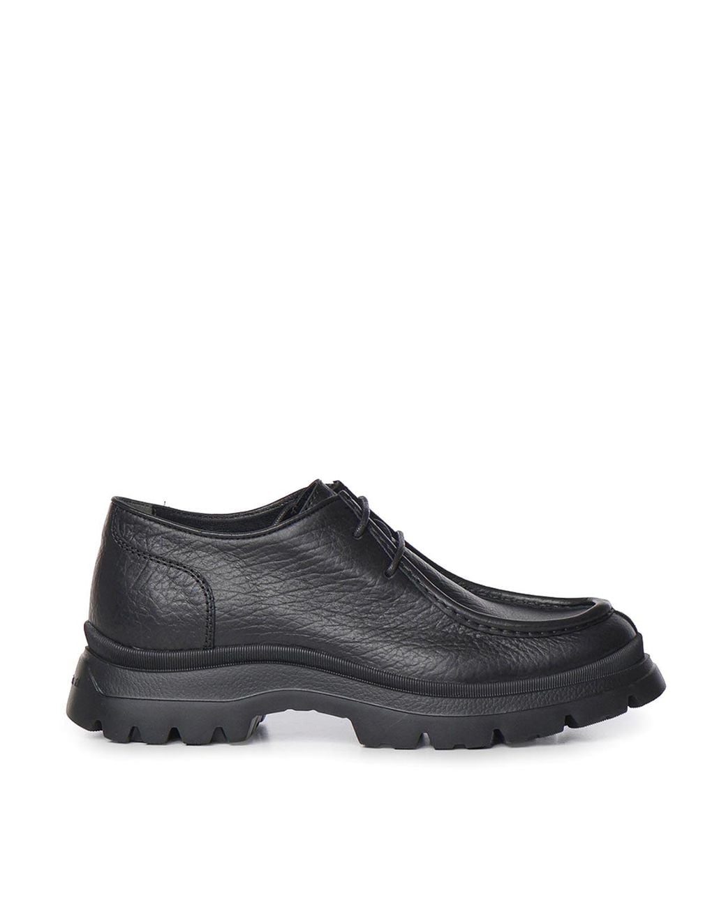 Hogan Black Leather Lace-Ups for men