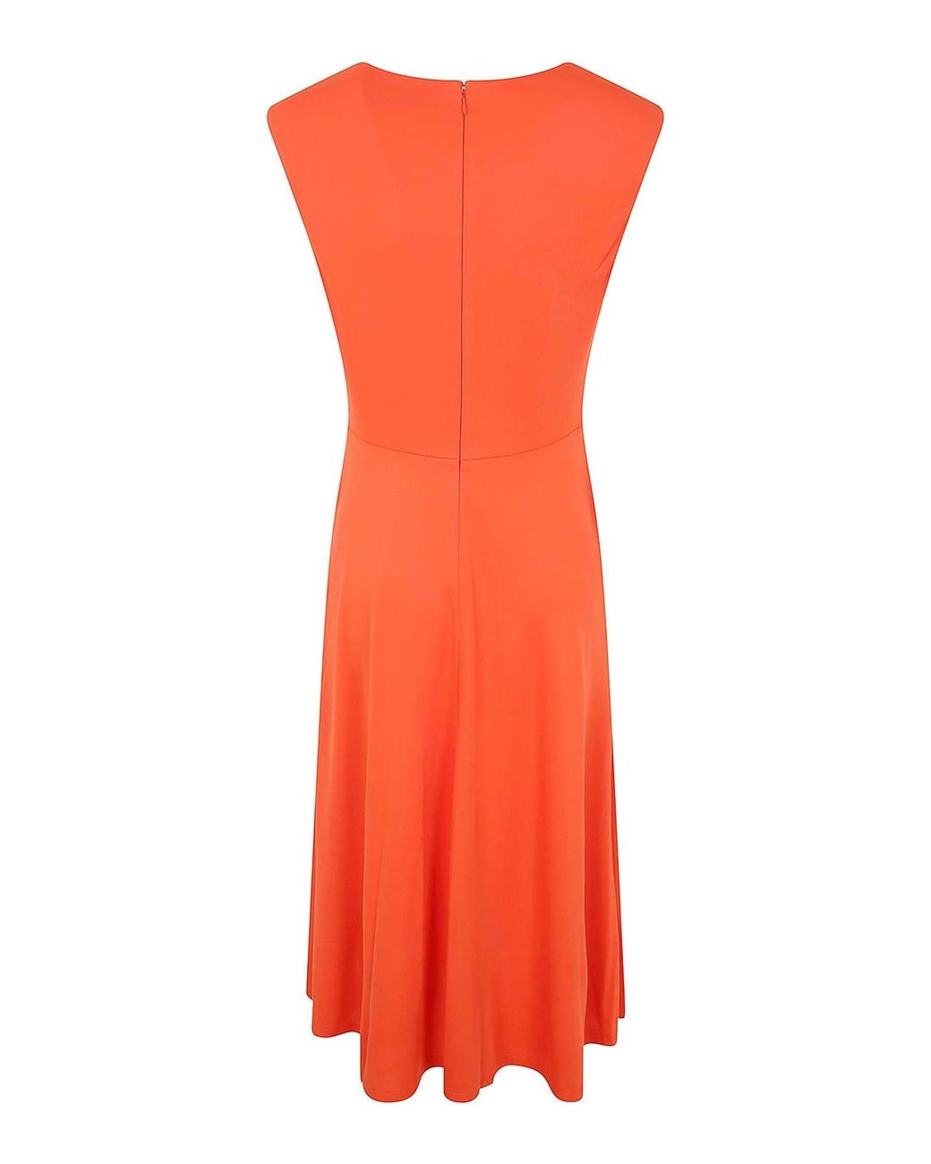 Ralph Lauren Red Tessanne Short Sleeve Day Dress