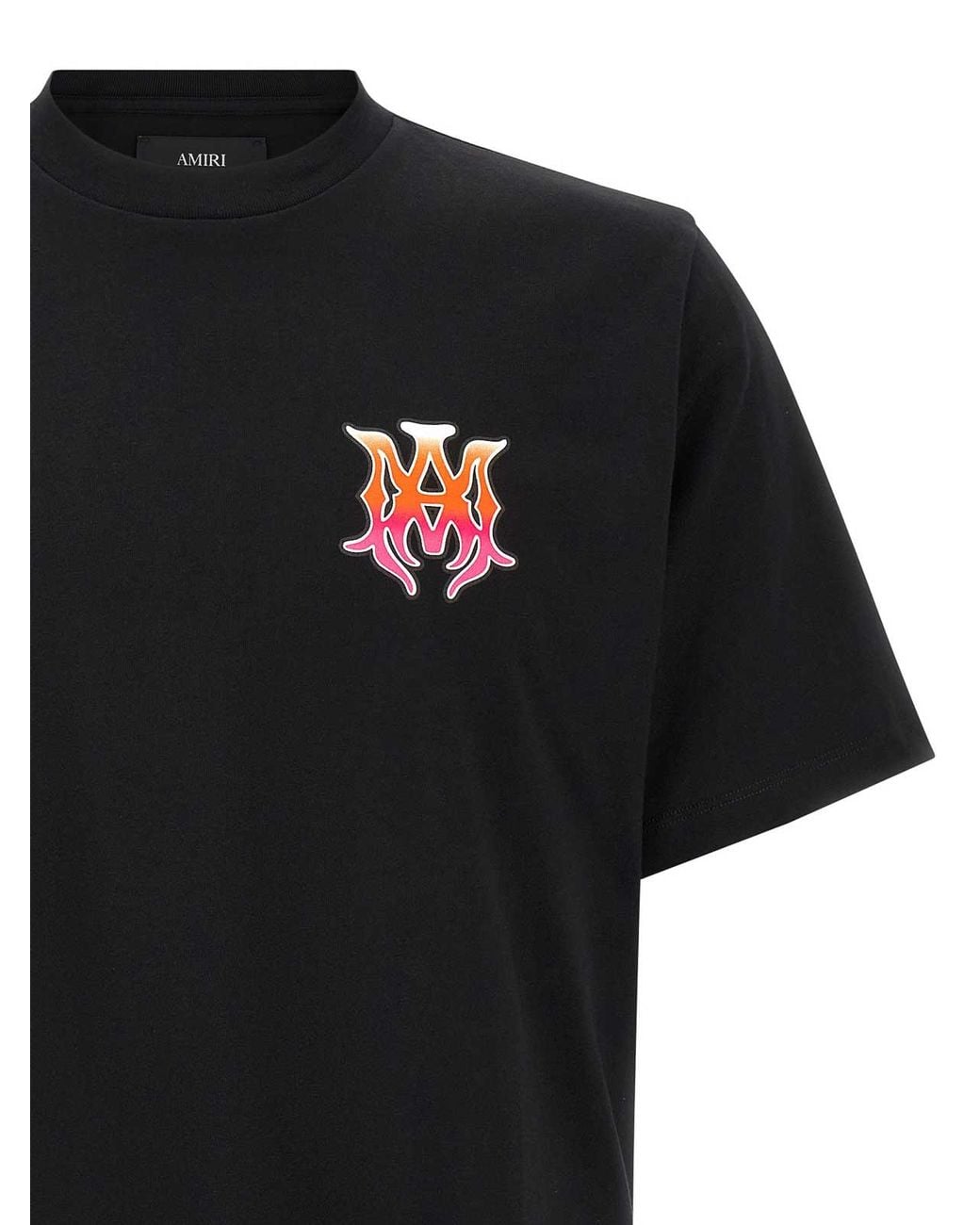 Amiri Black Ma Surf Print T-Shirt for men