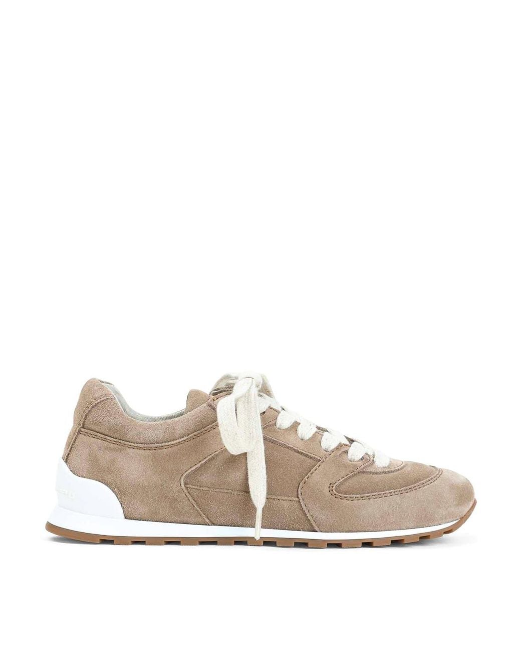 Brunello Cucinelli White Slim Sneakers