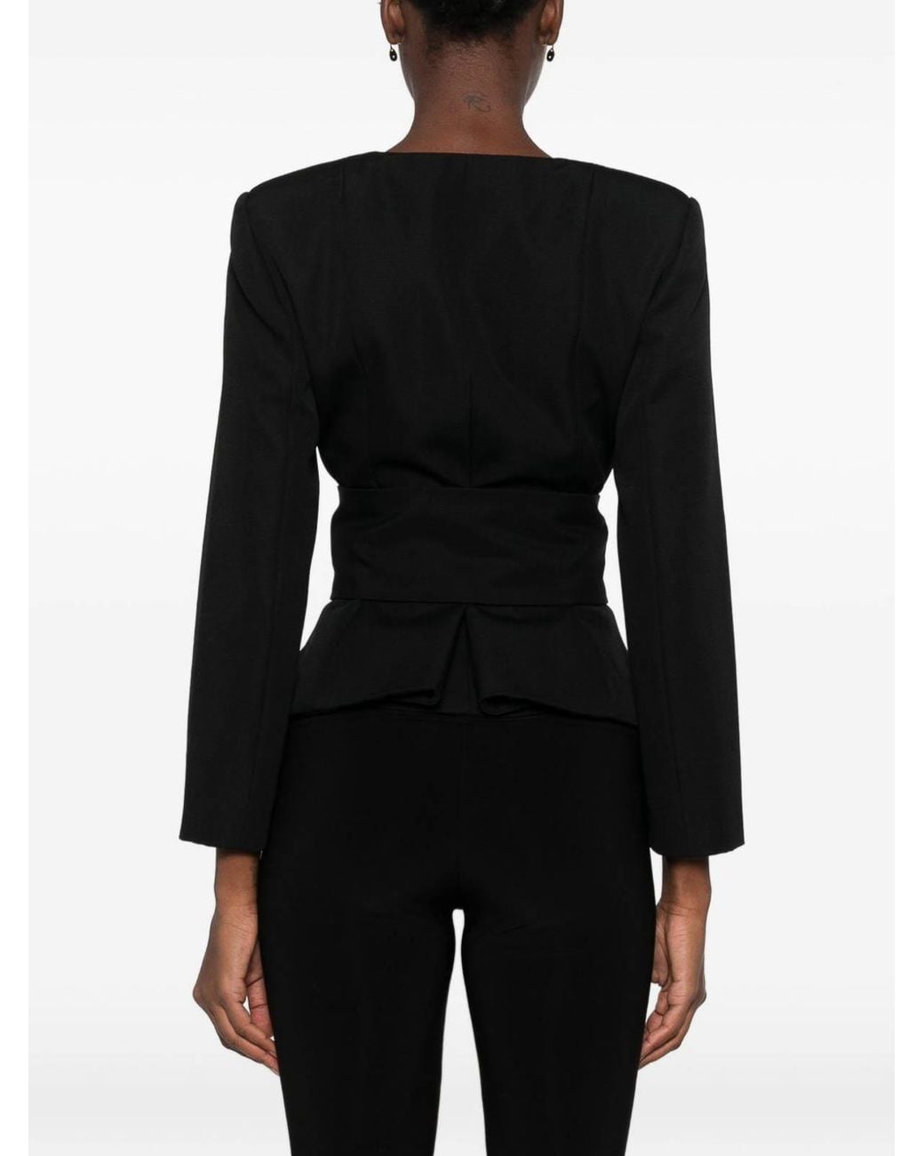 Blazer Jacquemus en coloris Black