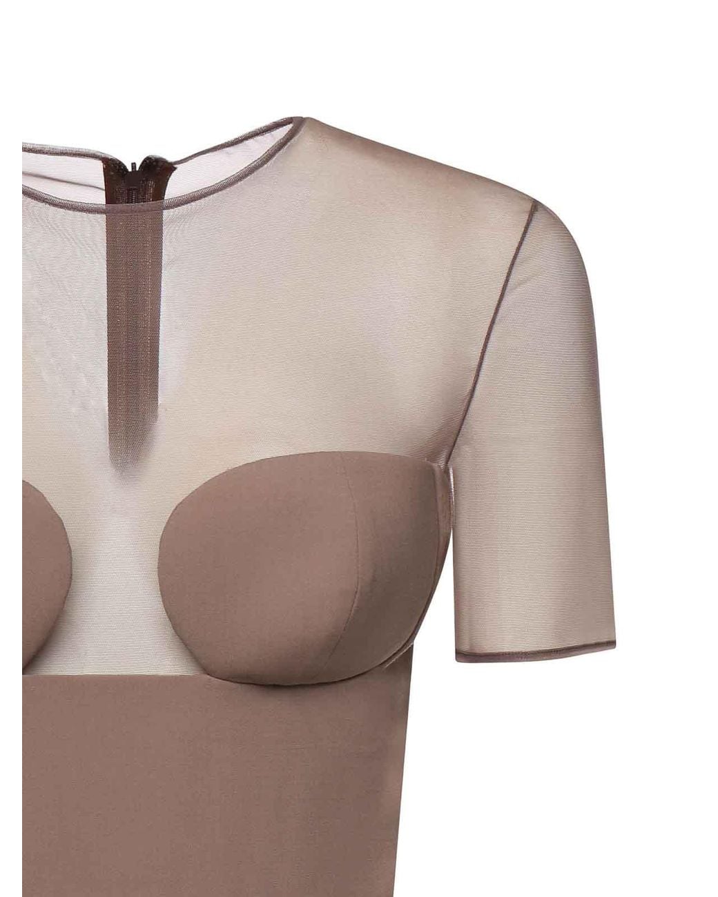 Nensi Dojaka Multicolor Top Virgin Wool