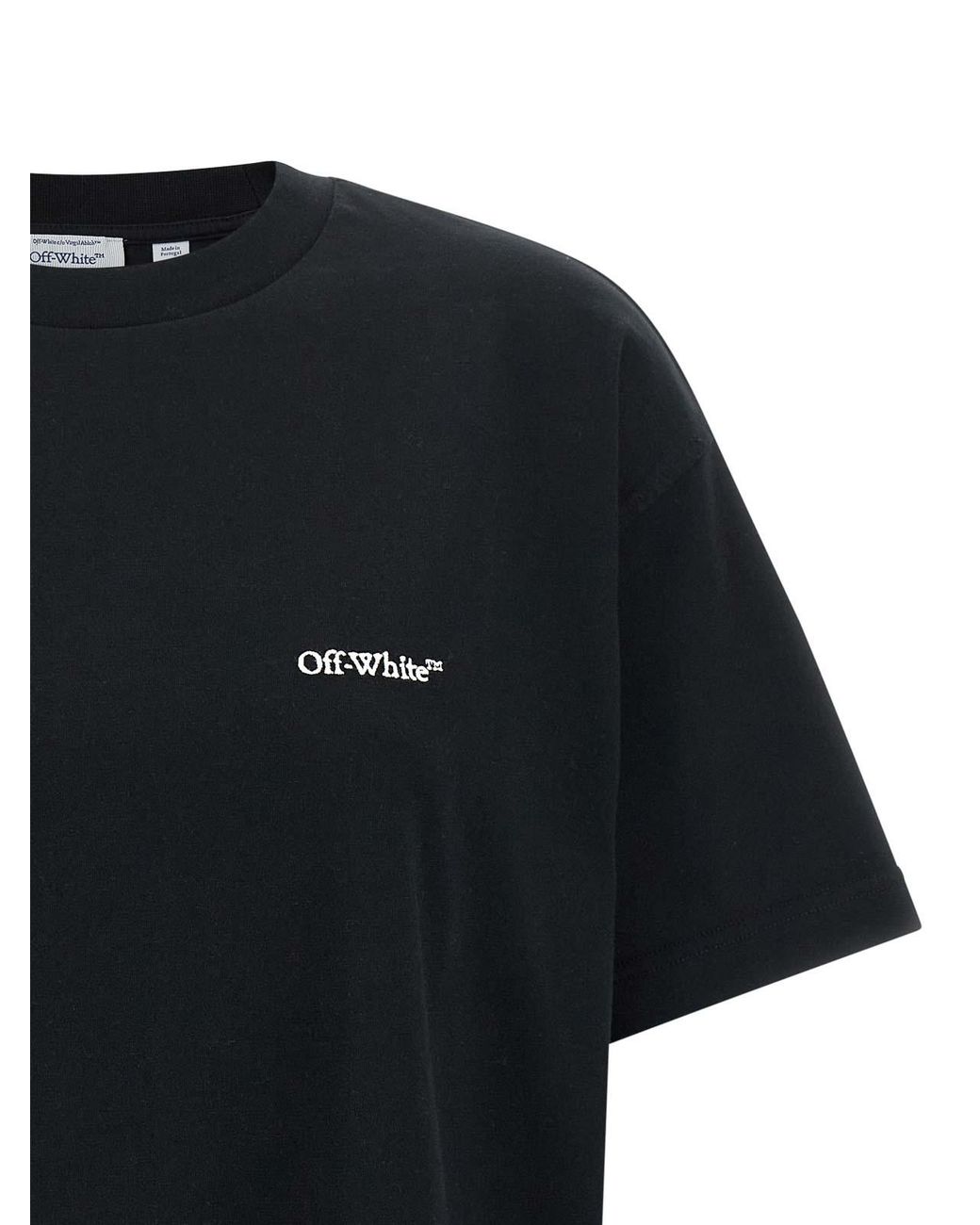 Off-White c/o Virgil Abloh Black Arrow Out Flower' T-Shirt
