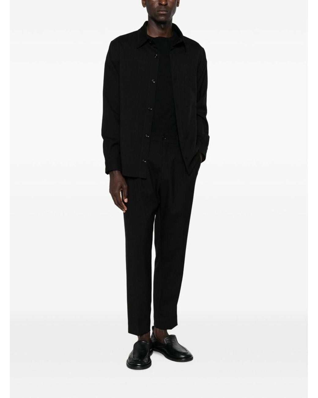 BE ABLE Black Blake Long-Sleeve Shirt for men