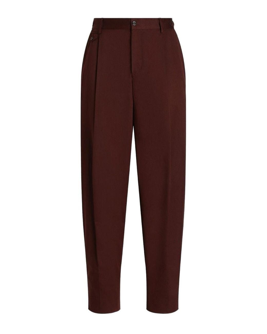 Dolce & Gabbana Purple Pantaloni Pliss for men