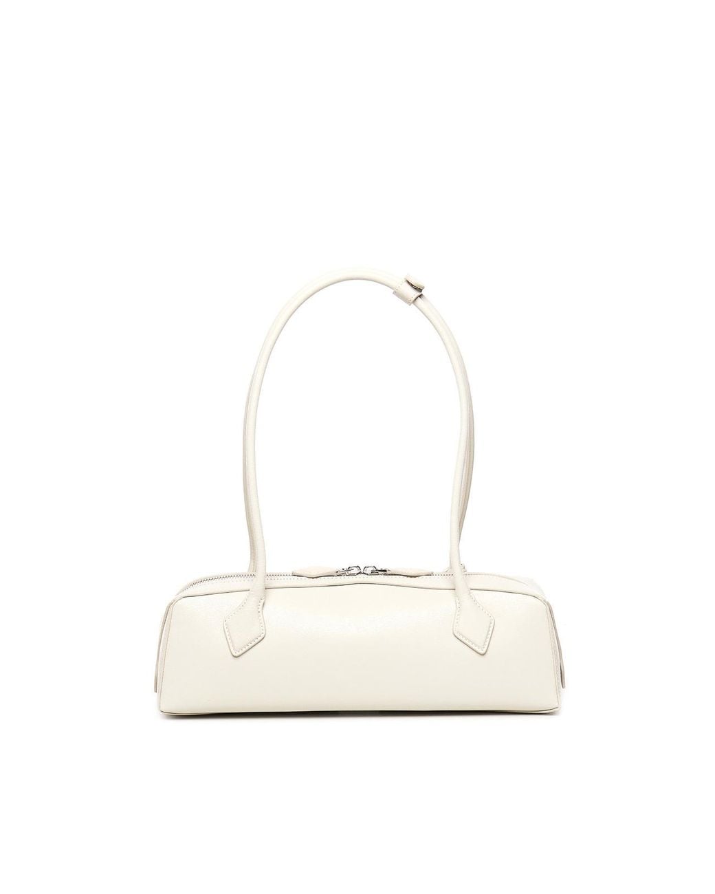 Alaïa White Le Teckel Medium Bag