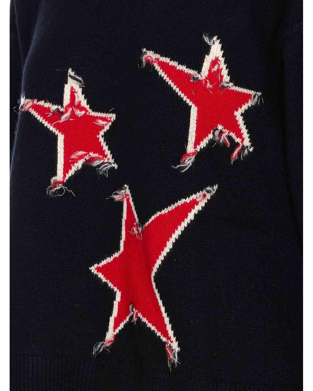 Zadig & Voltaire Blue Markuz Ws Stars Sweater