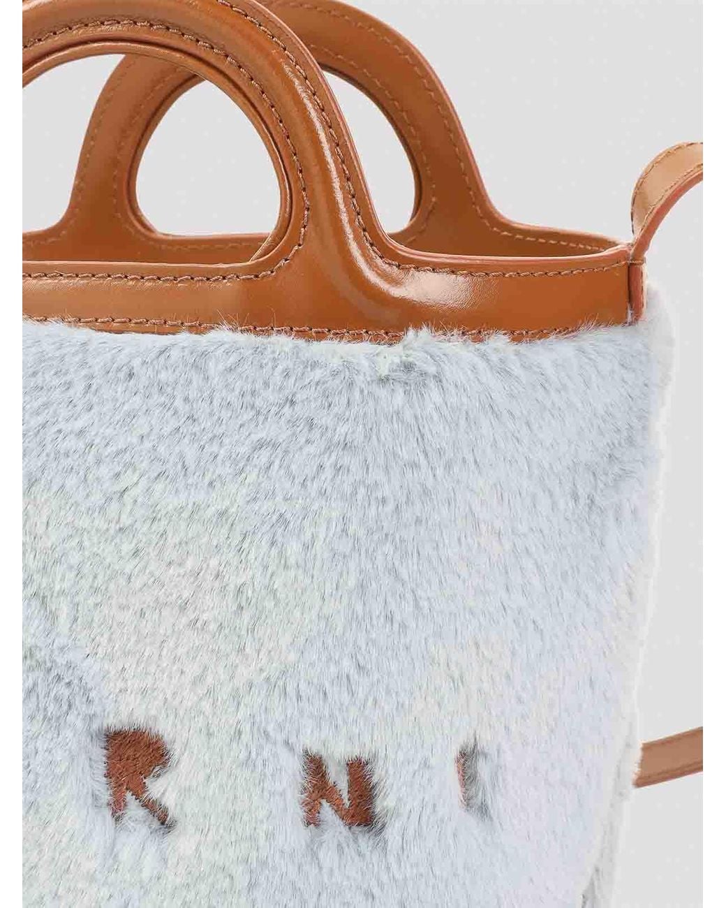 Marni White Tropicalia Handbag