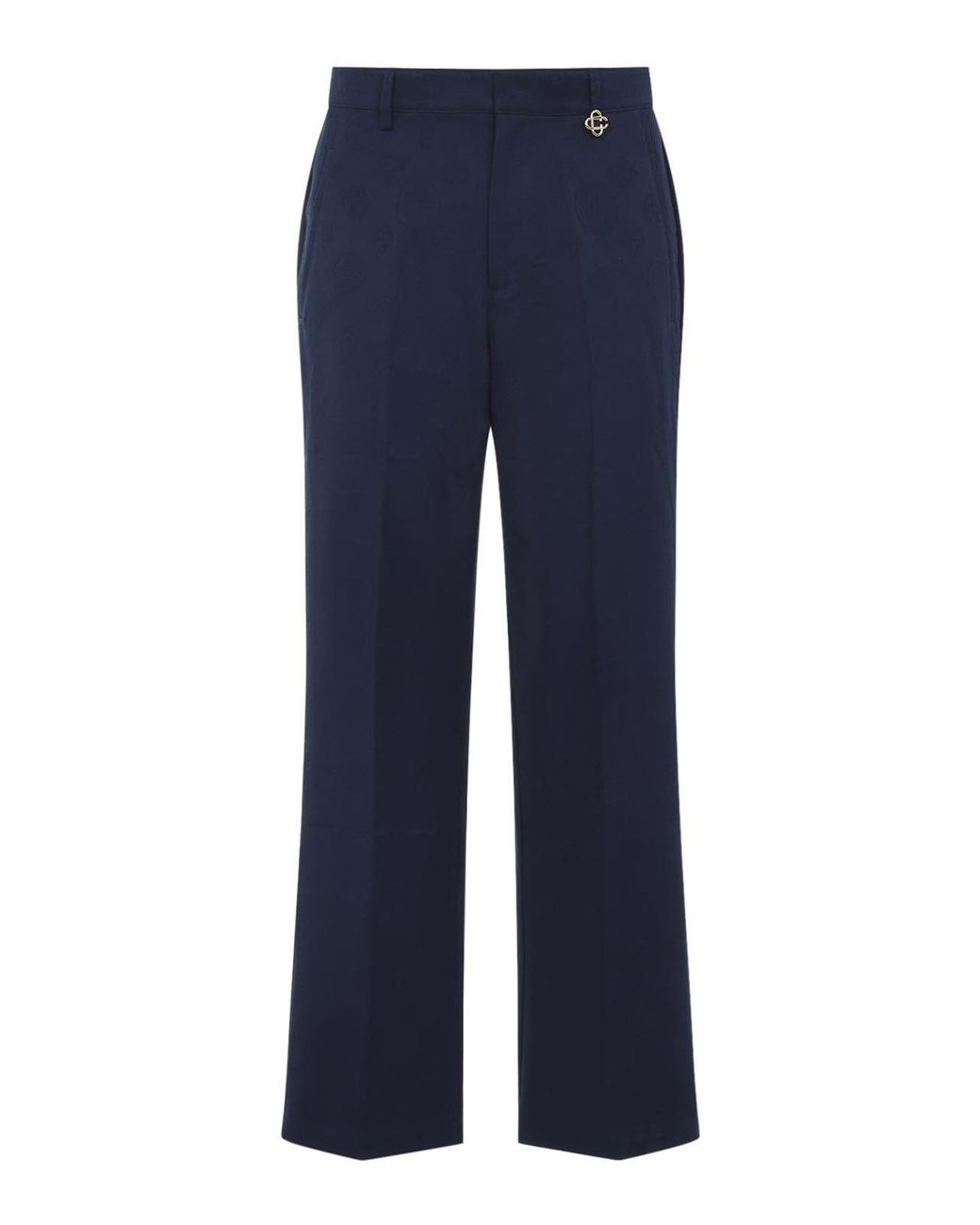 Casablanca Blue Monogram Pants for men