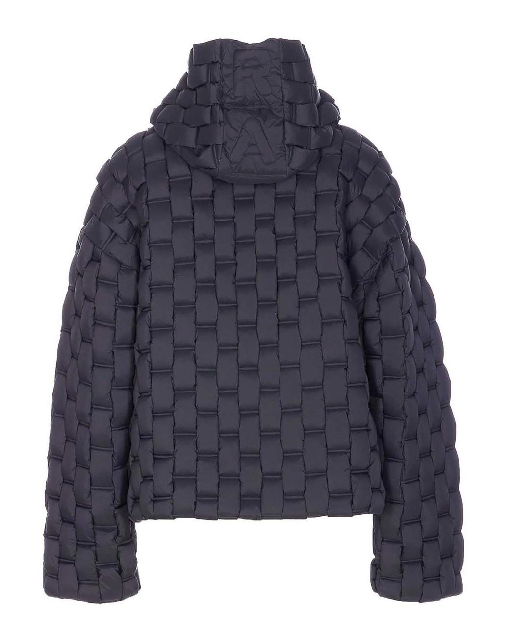 RAXXY Blue Patterned Down Jacket