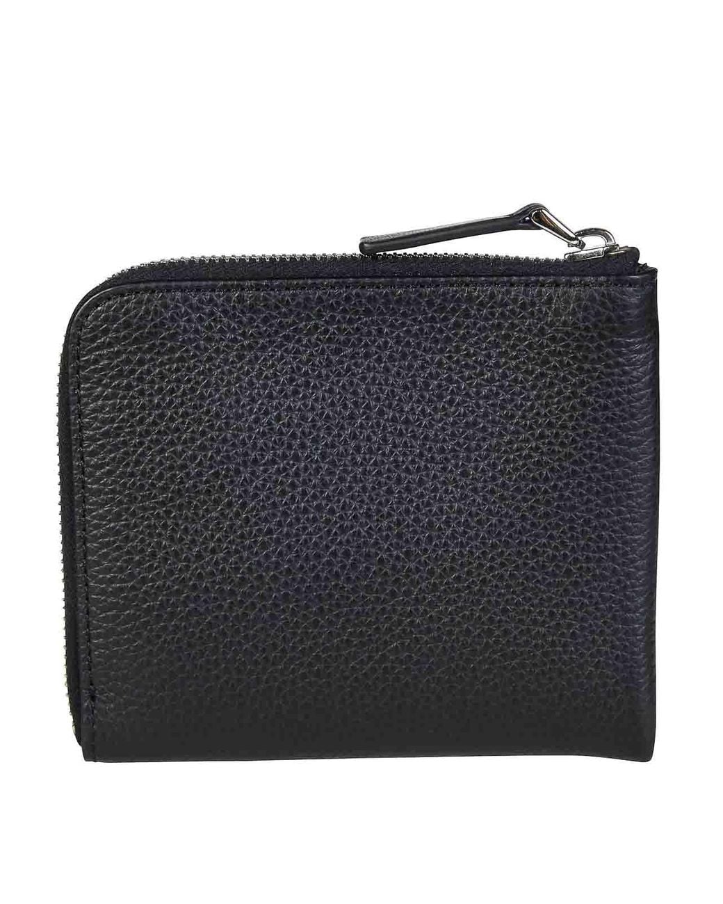 Marni Black Zip Around Wallet for men