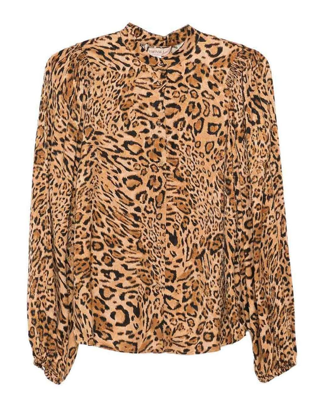 Twinset Brown Shirt With Print