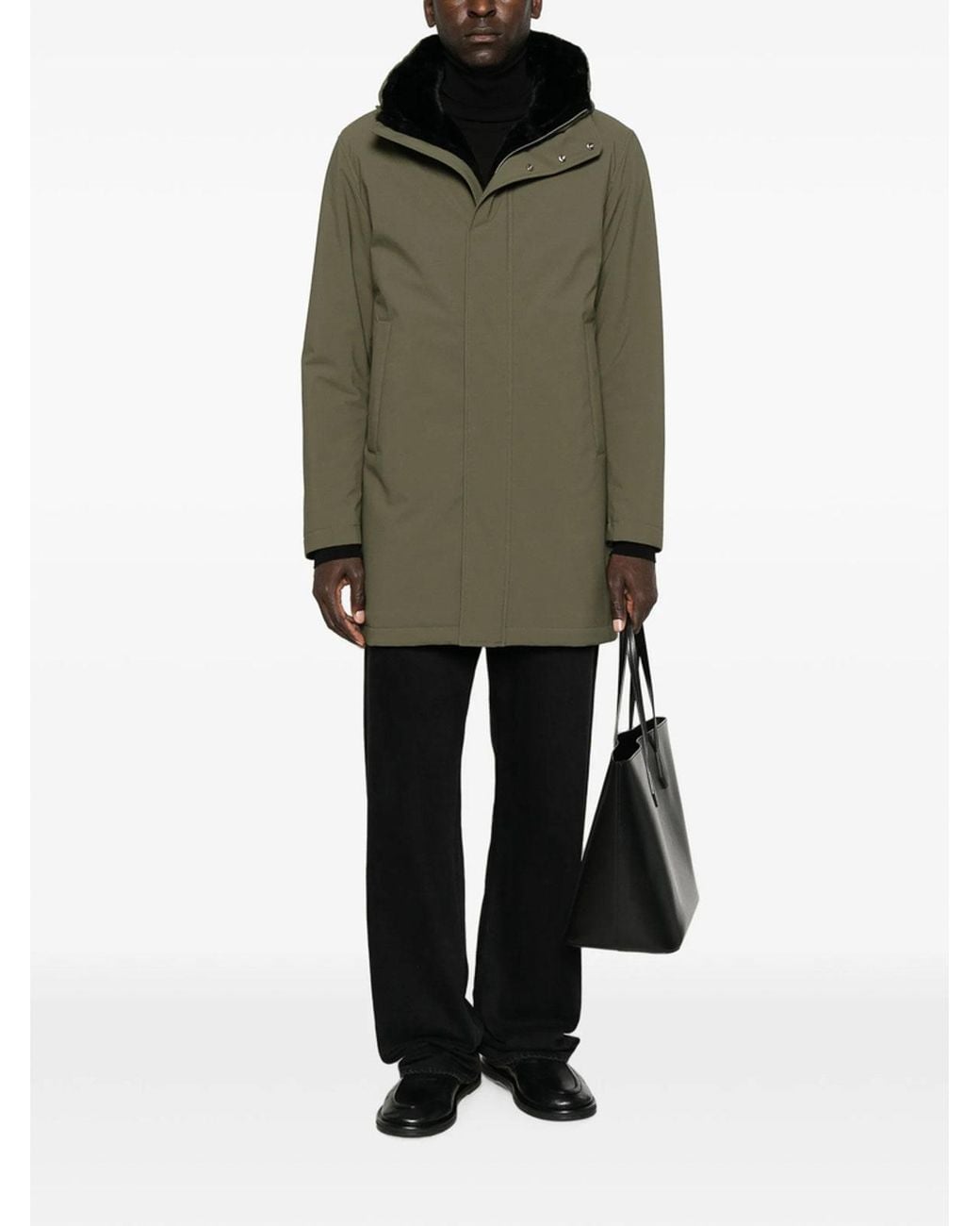 Herno Green Outerwear for men