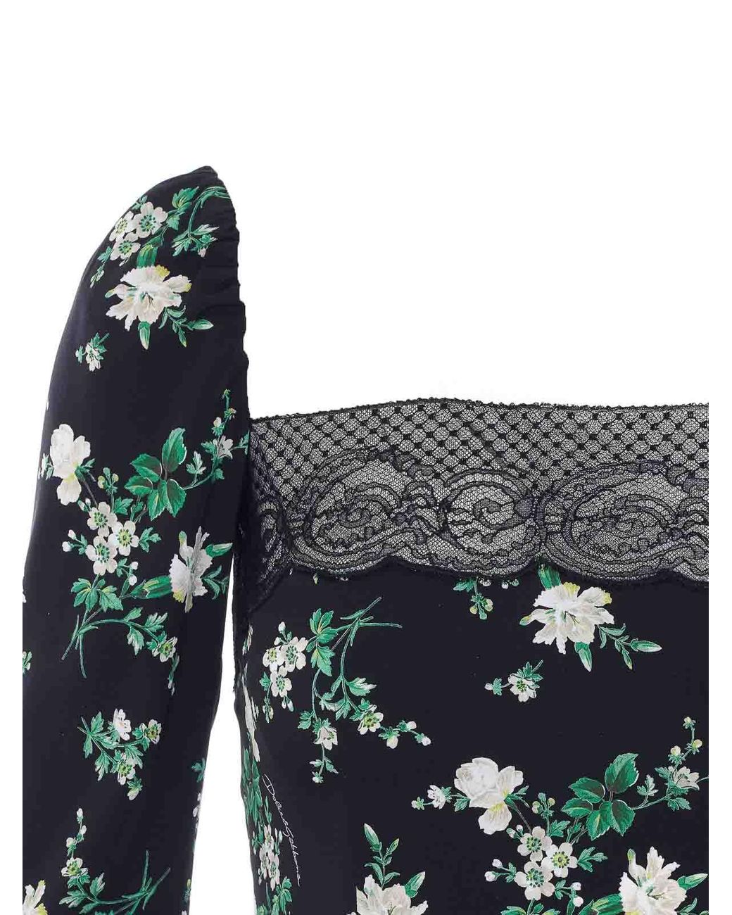 Dolce & Gabbana Dolce & Gabbana Bblack Long Sleeves Top