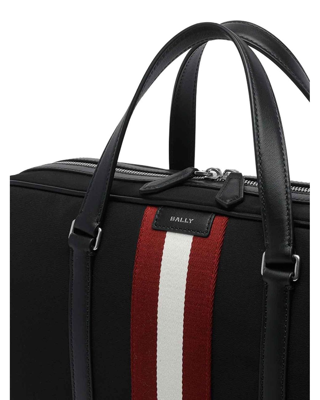 Bally Black Code Briefcase for men