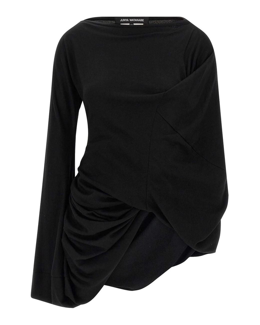 Junya Watanabe Black Draped Top