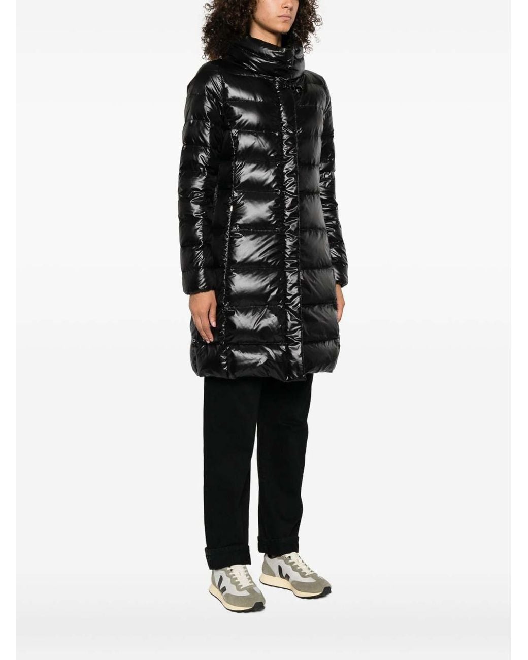 Fay Black Puffer Jacket