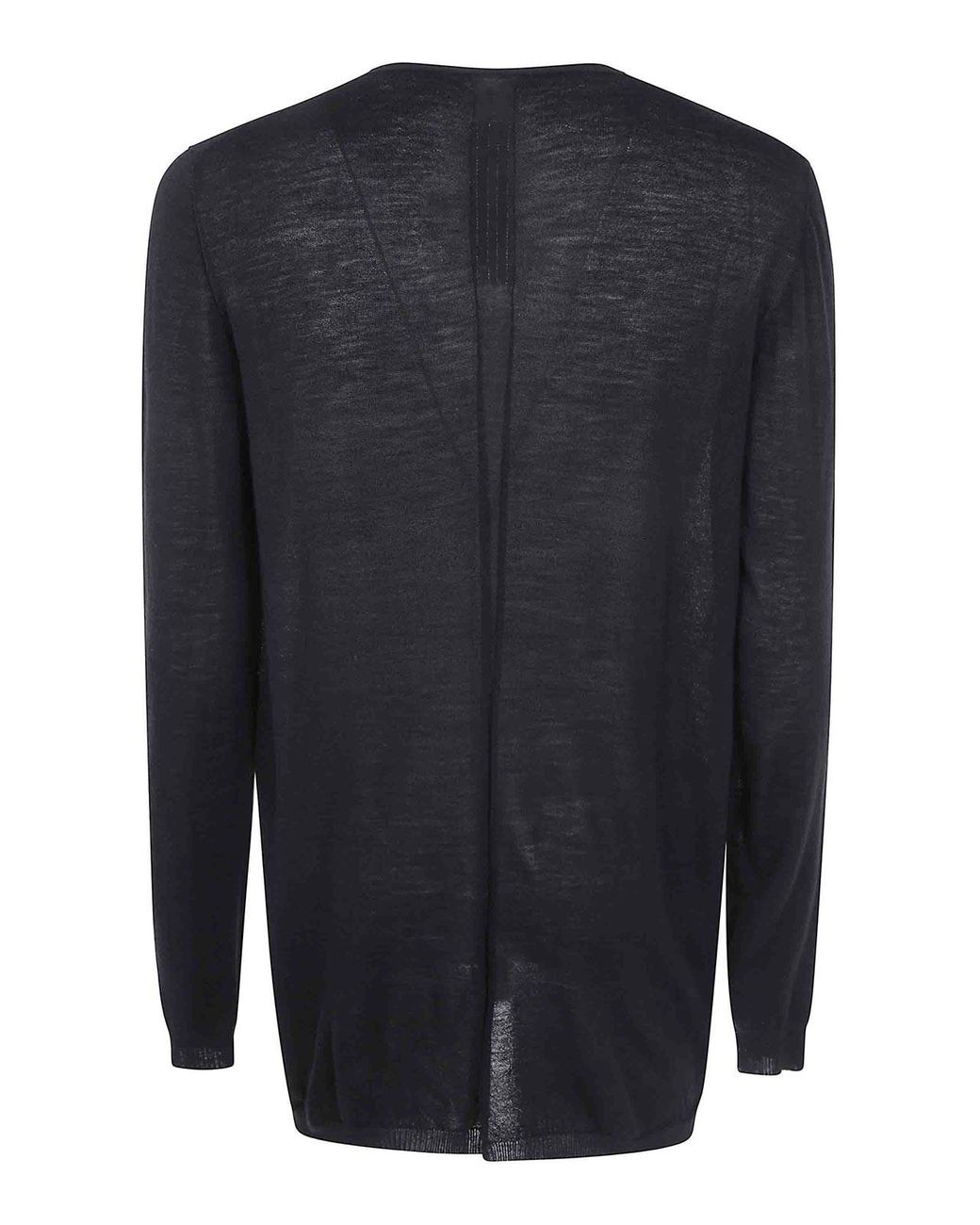 Rick Owens Blue Oversized V Sweater for men