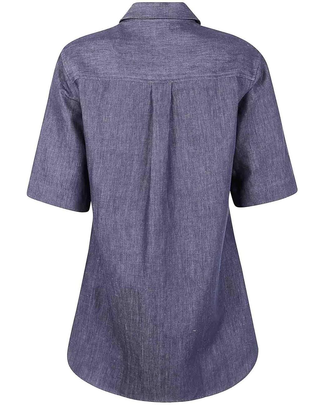 Studio Nicholson Blue Slim Fit Shirt