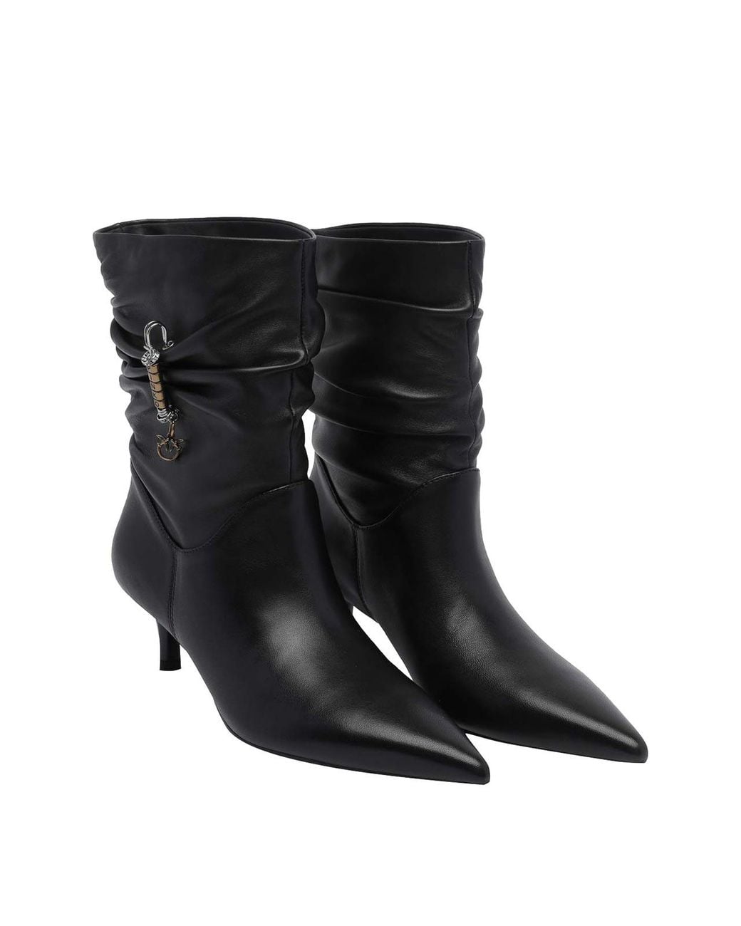 Pinko Black Gloria Pump Booties