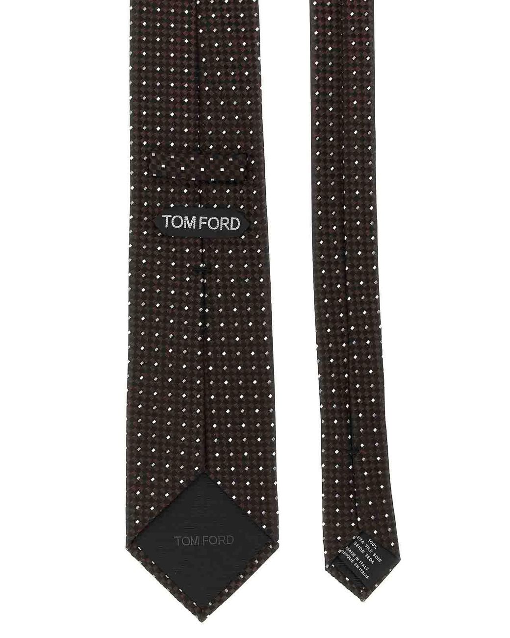 Tom Ford Black Silk Tie for men