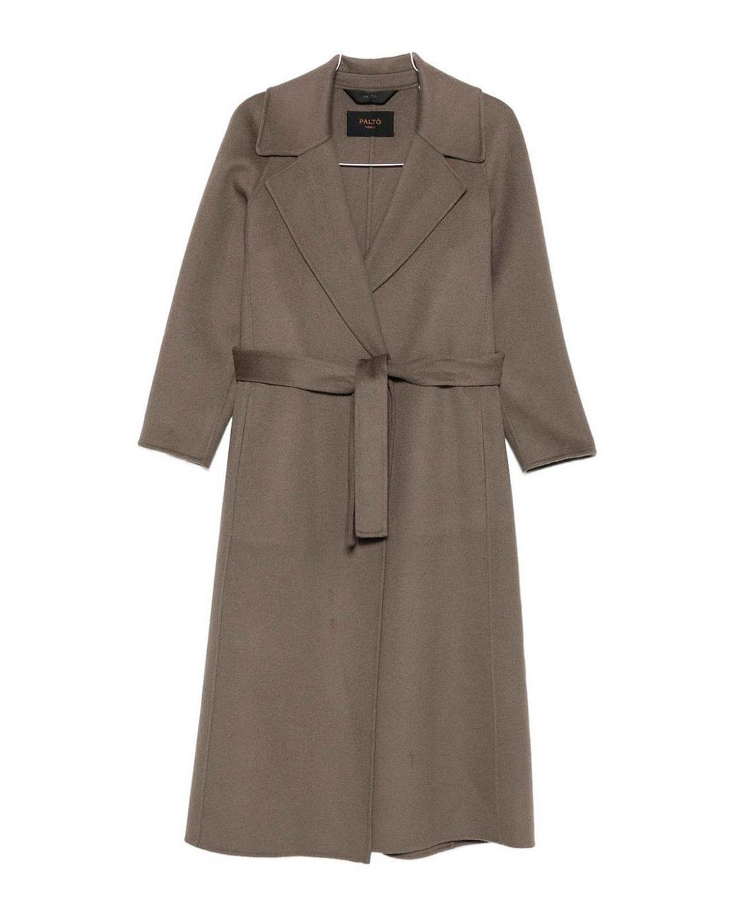 Paltò Brown Paola Wool Coat