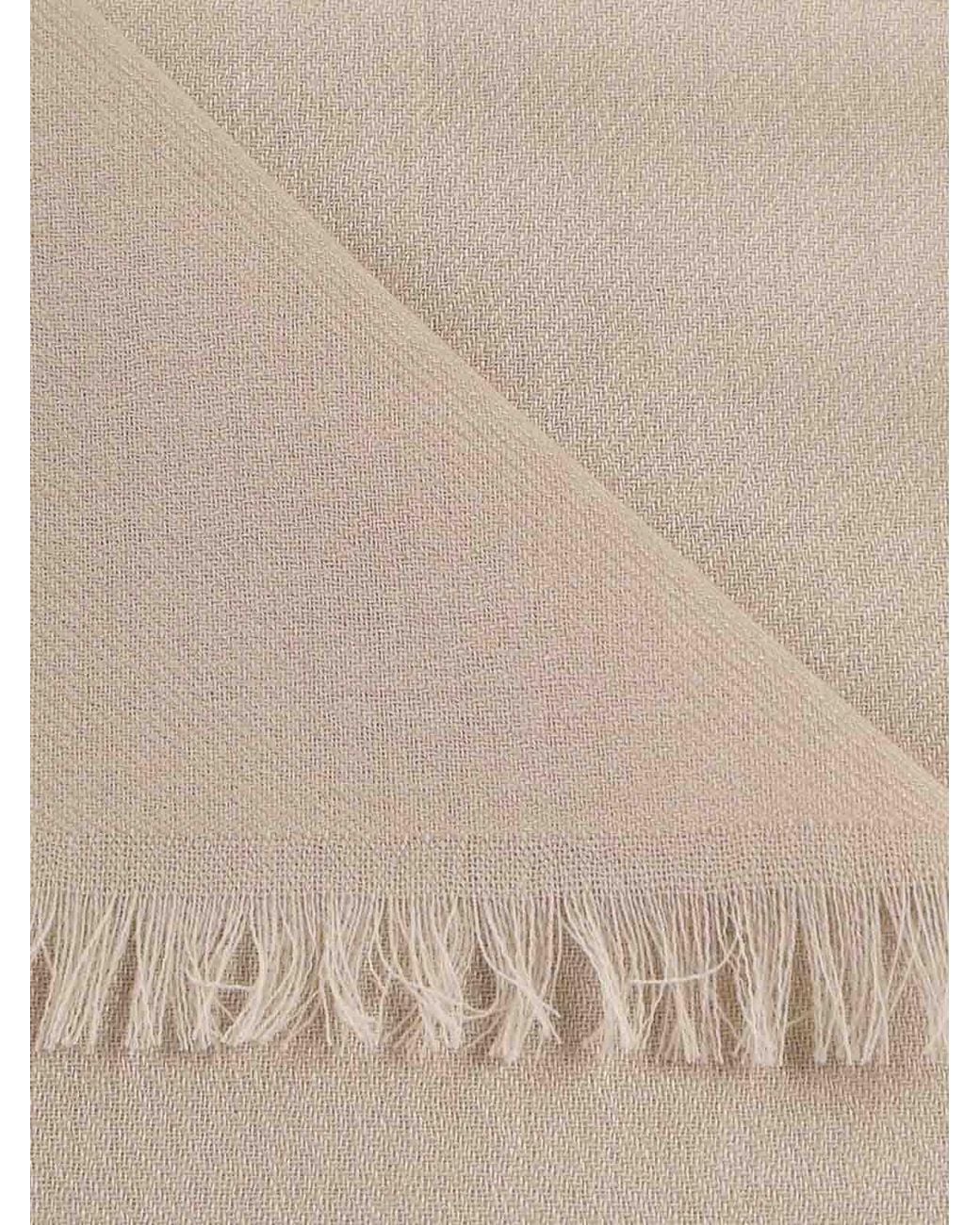 Écharpe Eleventy pour homme en coloris Natural