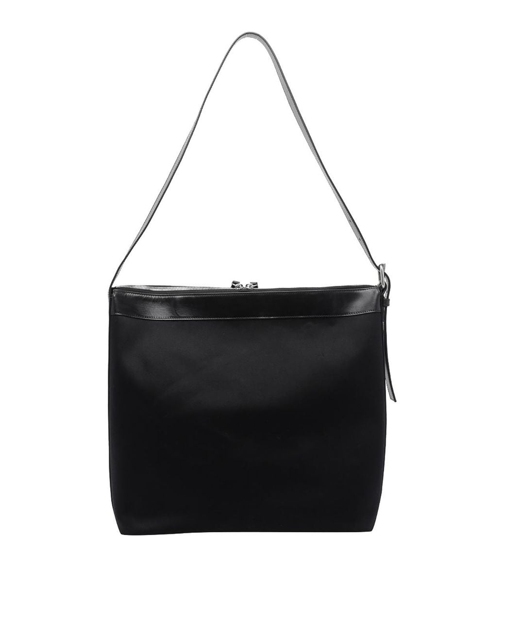 A.P.C. Black Vera Maxi Shoulder Bag for men