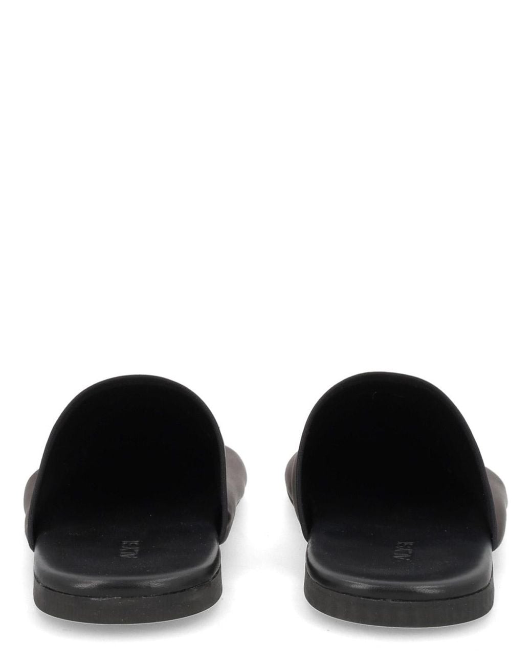 Alysi Brown Satin Mules