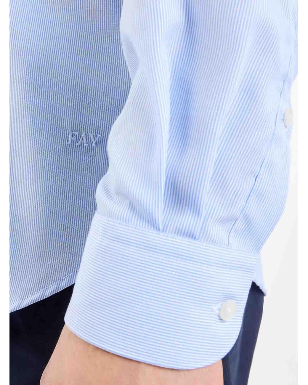Camicia di Fay in Blue da Uomo