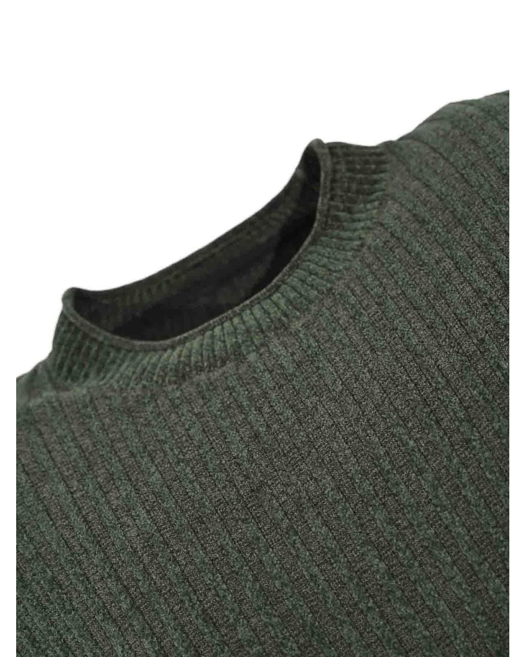 Rrd Green Velvet Rave Round Forest Sweater for men