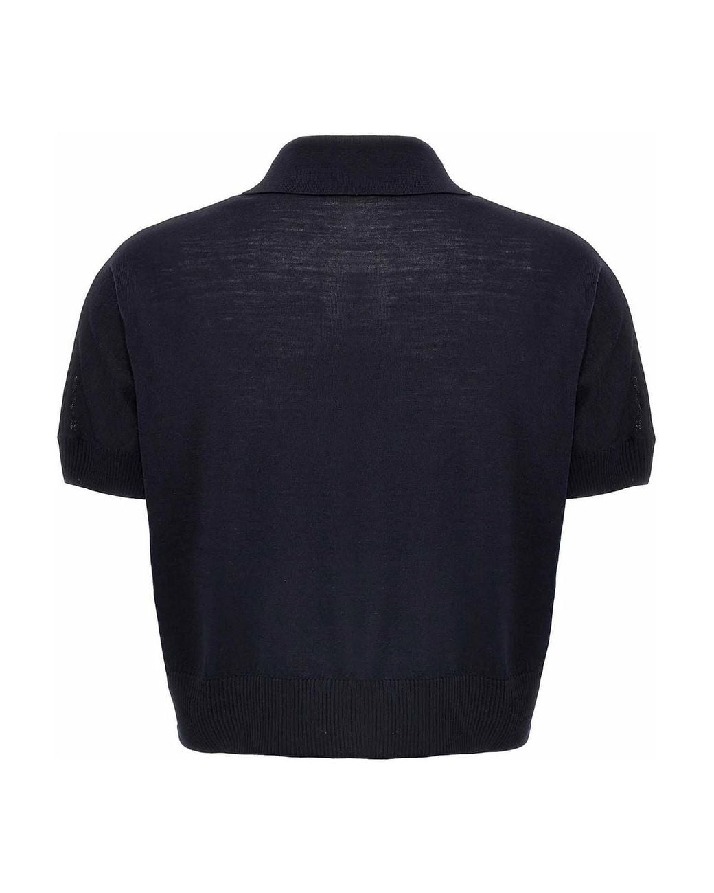 Khaite Blue Morgane Top