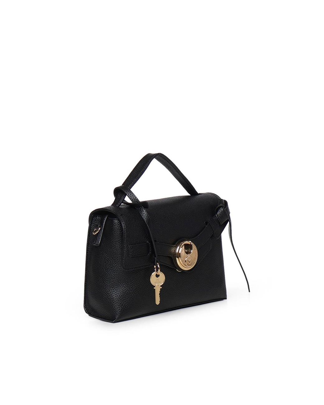 Love Moschino Blue Handbag With Flap
