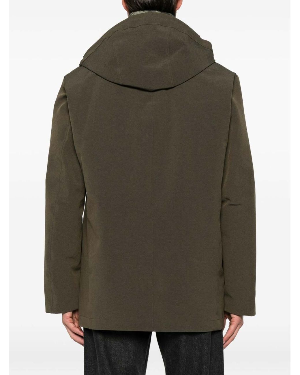 Peuterey Green Parka for men