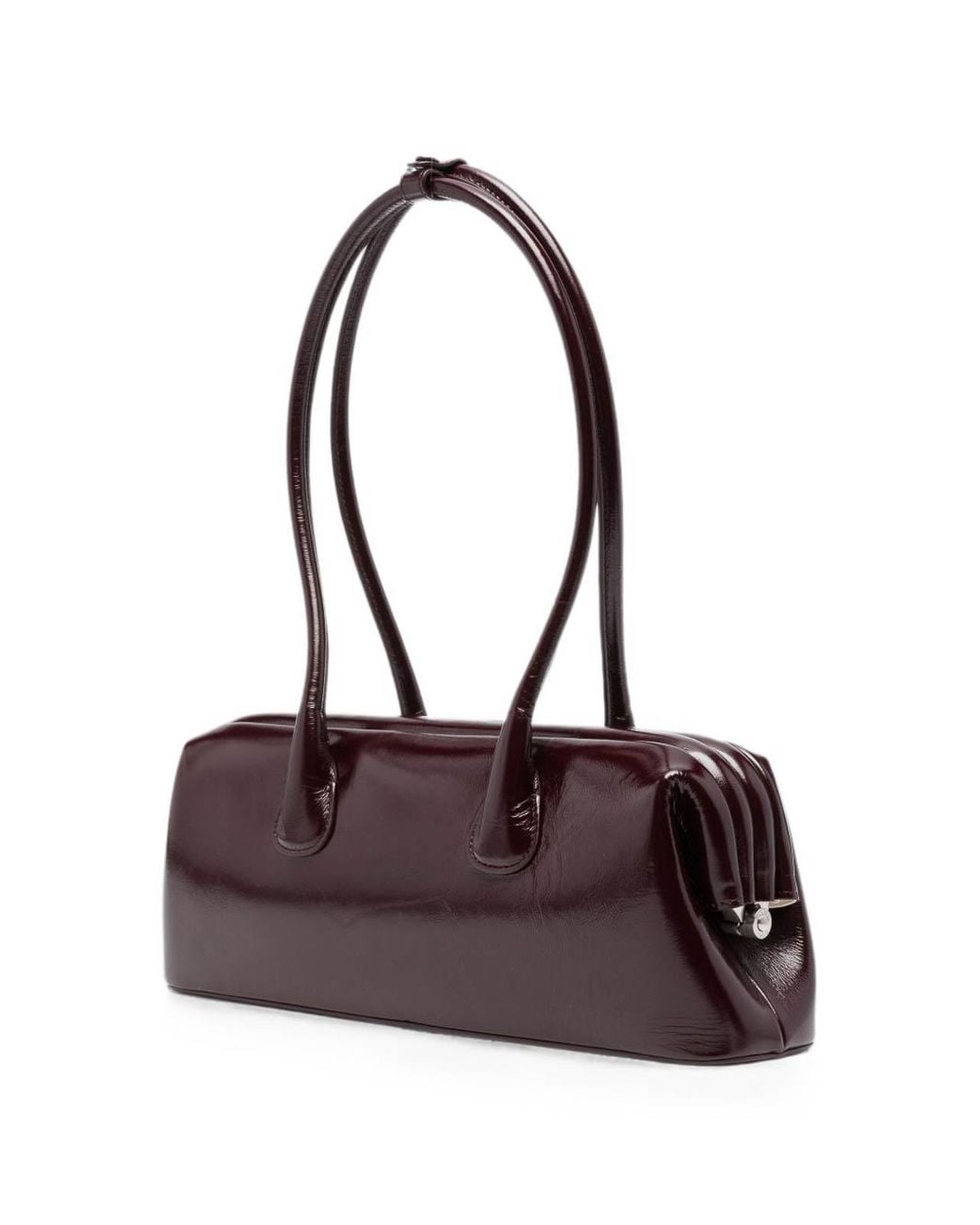 OSOI Purple Boat Wide Shoulder Bag